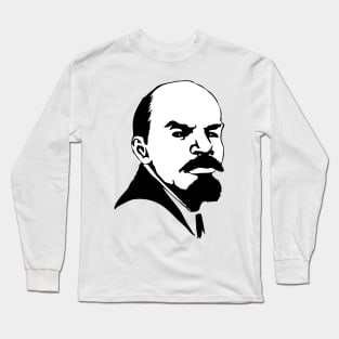 Lenin Portrait Long Sleeve T-Shirt